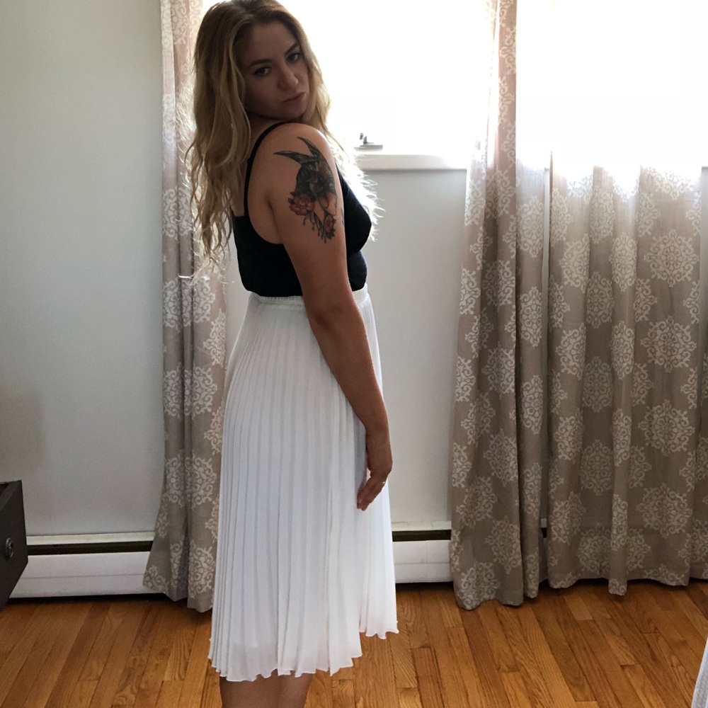 Vintage Pleated Skirt